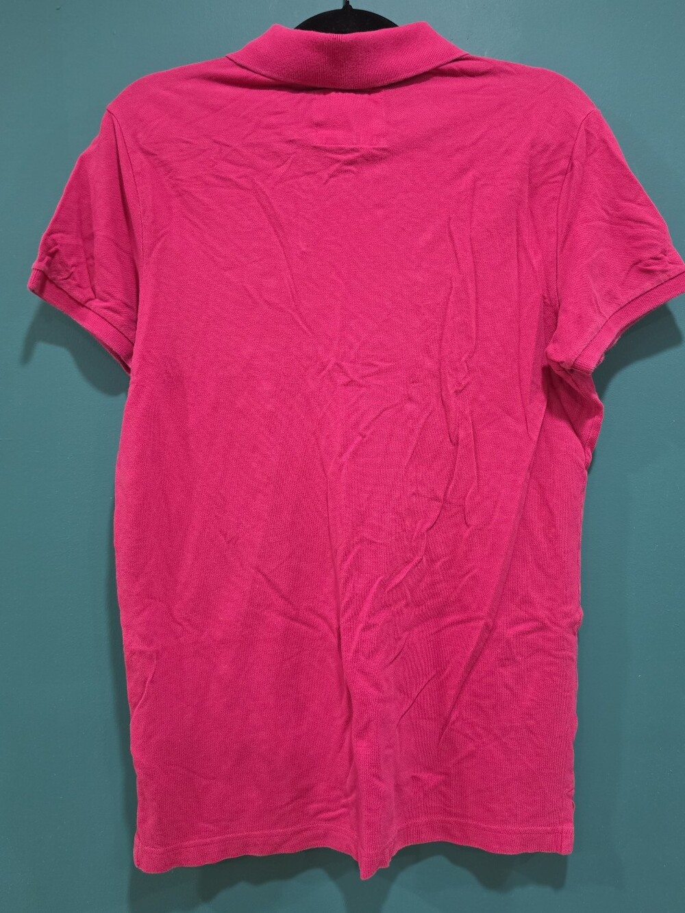 Hollister Pacific Merchants Pink Polo Shirt Men’s M Y2K Preppy - Picture 2 of 3